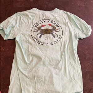 Salty crew mens tshirt, size xl, never worn